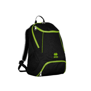 Backpack Errea Thor 47x25x25cm blk green flou