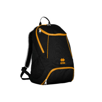 Backpack Errea Thor 47x25x25cm blk oran flou