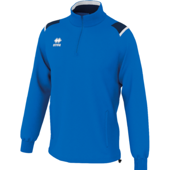 Errea Quarter zip Lar blue black white