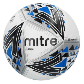 Football Mitre Delta Professional whi blk blu FIFA Pro