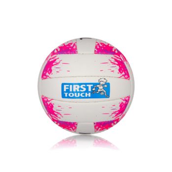 GAA First touch ball white pink