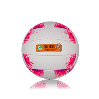 GAA Quick touch ball white flou pink