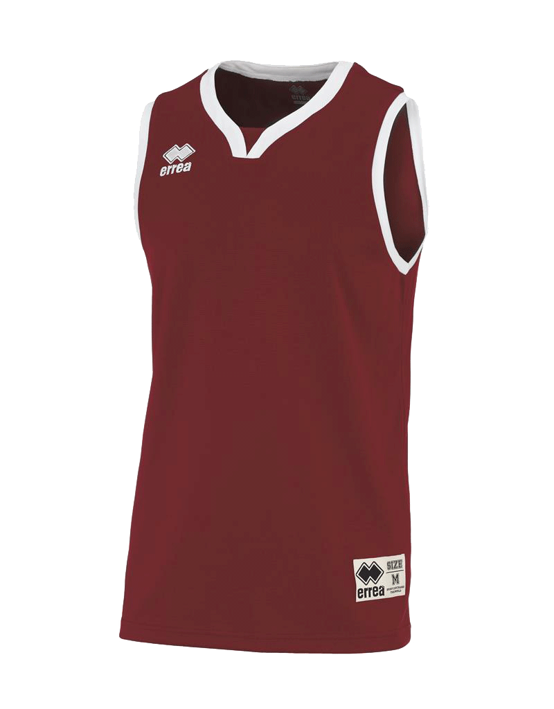 Basketball Cal Vest Maroon white