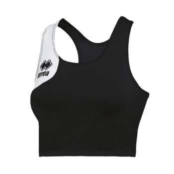 Errea Running Ladies Top black white