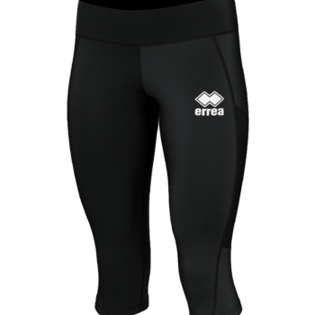 Errea Running Ladies three quarter Tight black