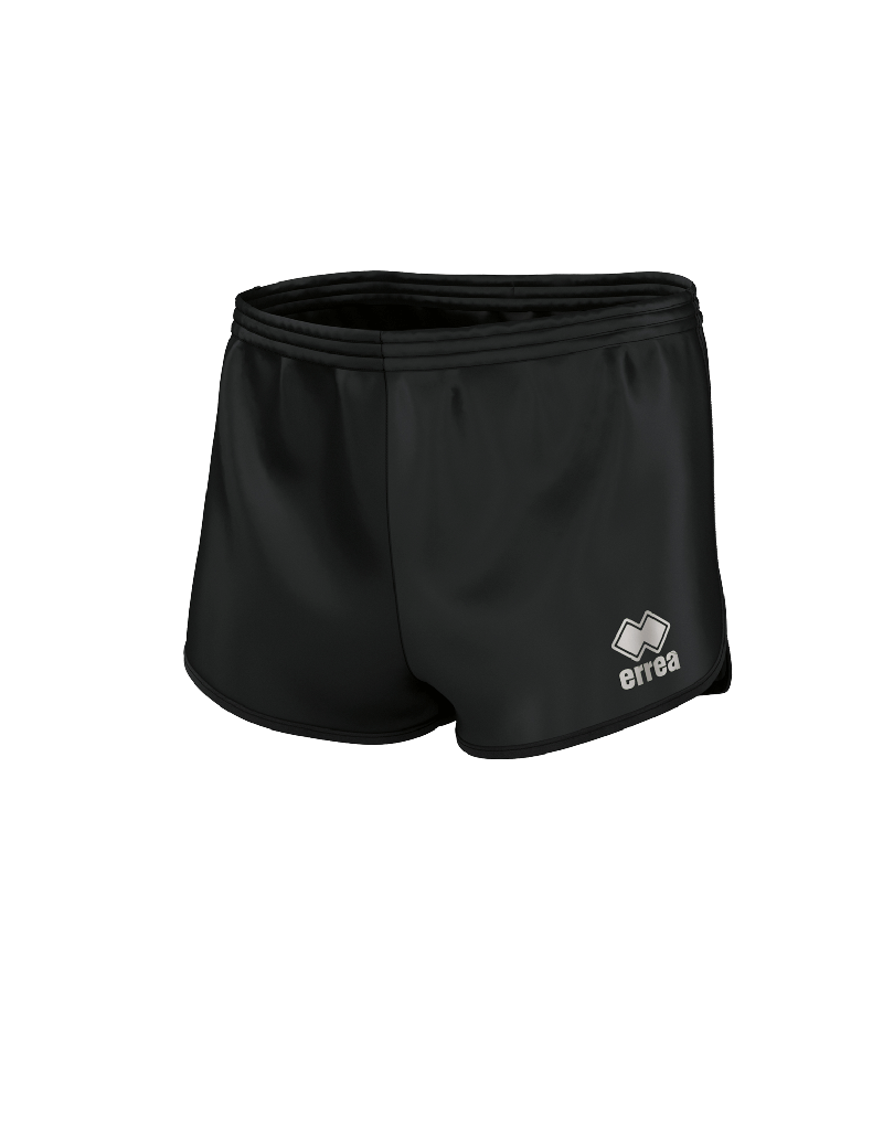 Errea Running Short lined with back pocket black