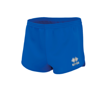 Errea Running Short lined with back pocket blue