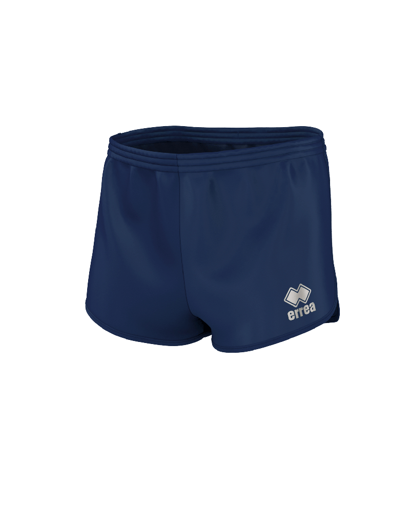 Errea Running Short lined with back pocket navy