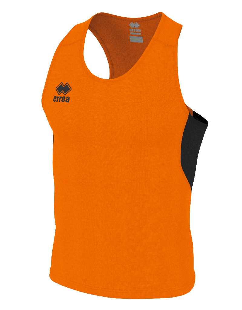 Errea Running Smith Singlet flou orange black