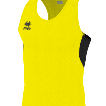 Errea Running Smith Singlet flou yellow black