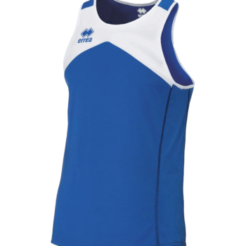 Errea Running Stef Singlet royal white