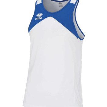 Errea Running Stef Singlet white blue