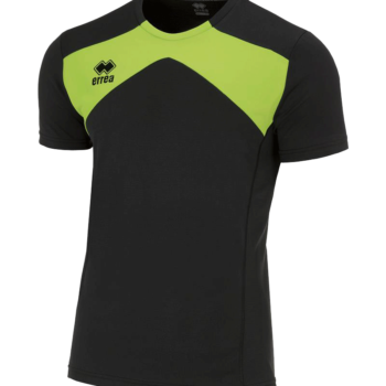 Errea Running Tee black flou green