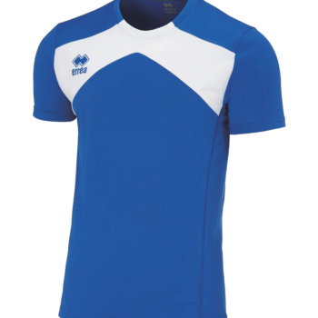 Errea Running Tee blue white