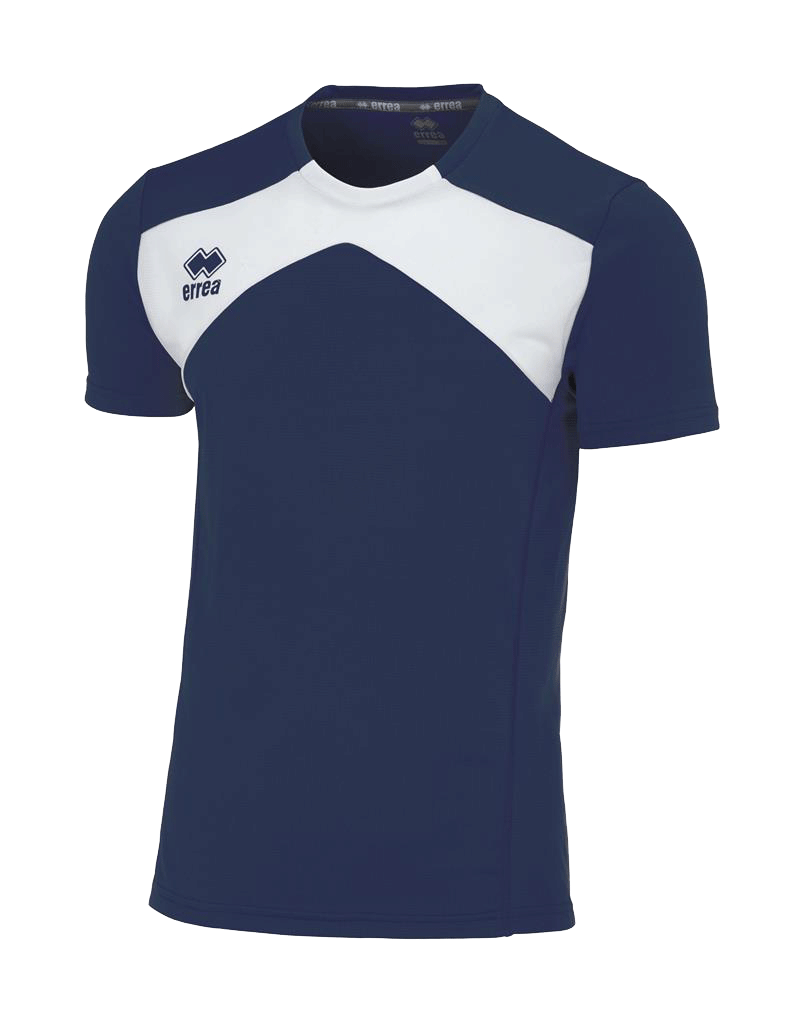 Errea Running Tee navy white