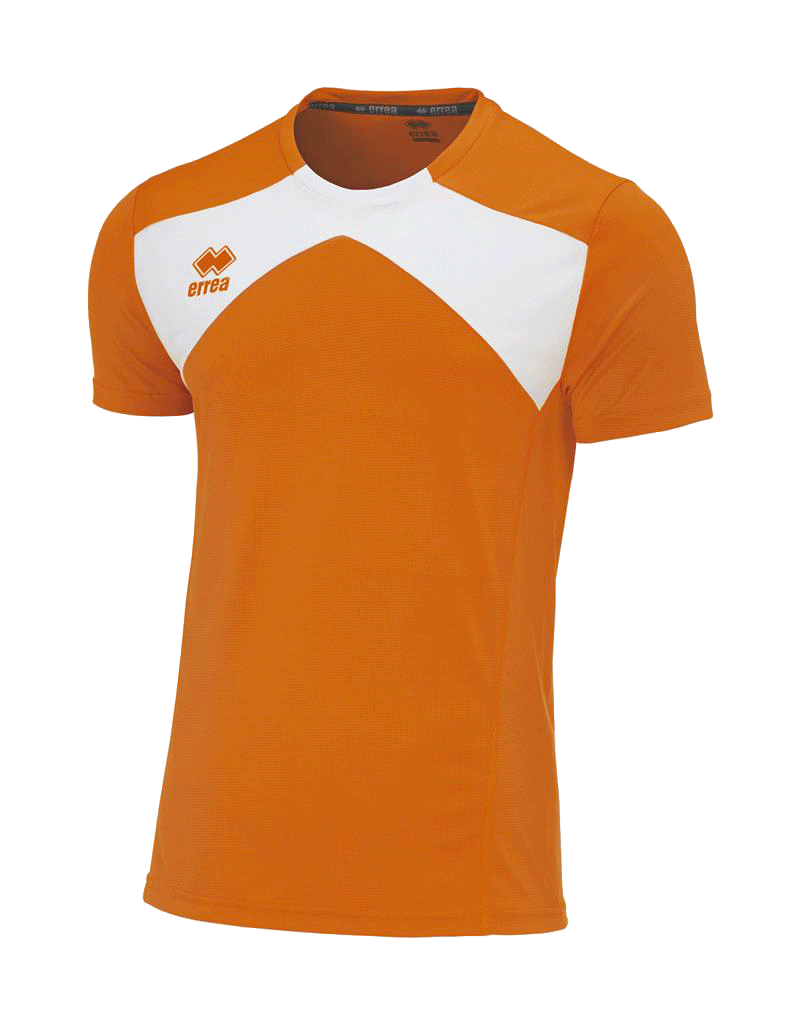 Errea Running Tee orange white