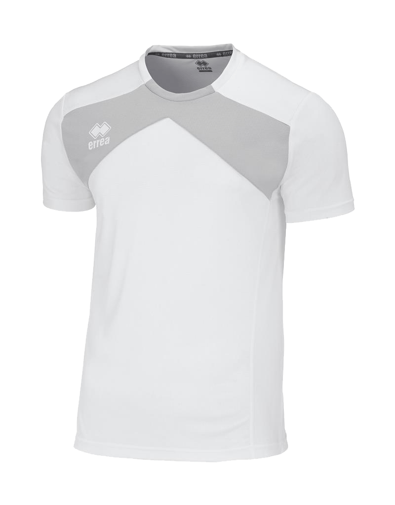 Errea Running Tee white grey