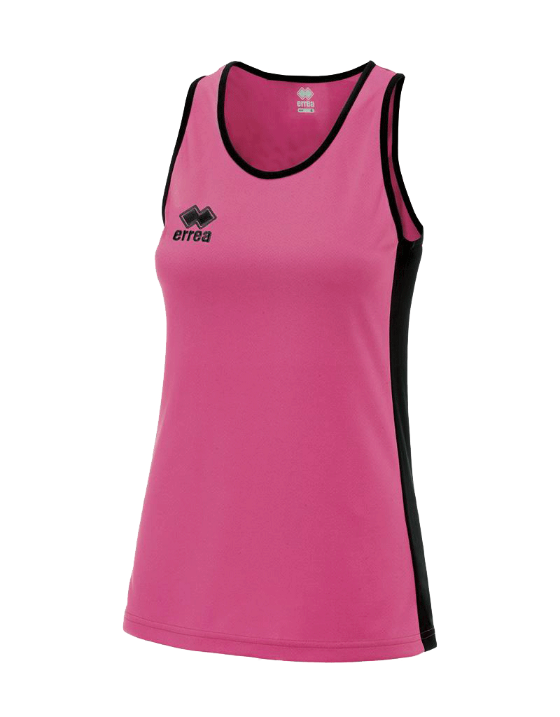 Basketball Ladies Vest Rach pink black