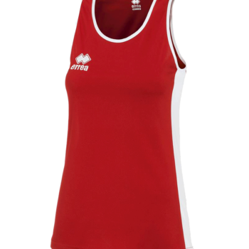 Basketball Ladies Vest Rach red white