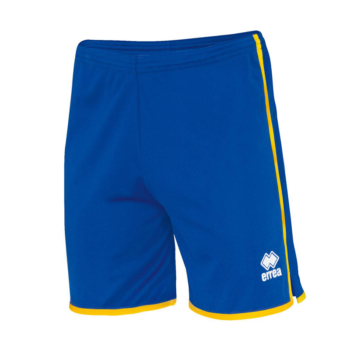 Errea Short blue yellow stripe