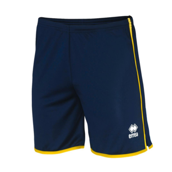 Errea Short navy yellow stripe