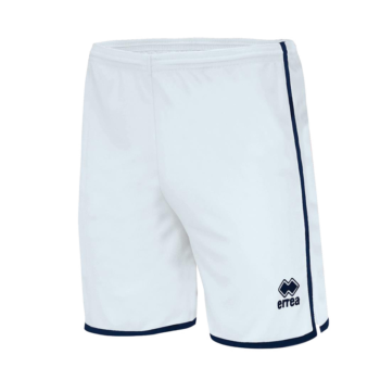 Errea Short whi navy stripe