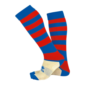 Errea Sock Hooped blue red