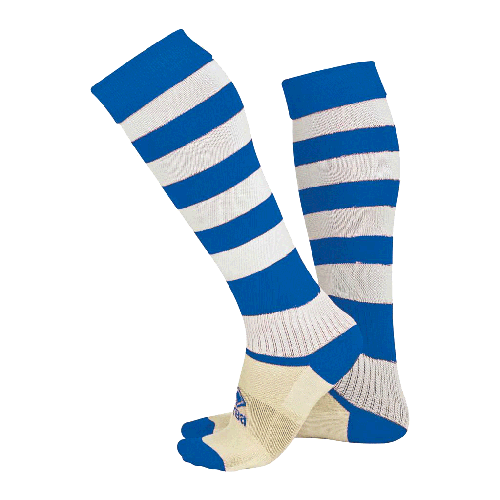 Errea Sock Hooped blue white